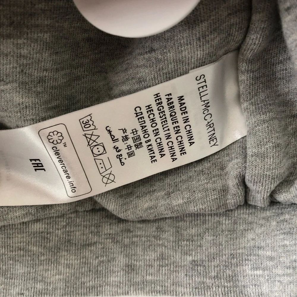 Stella Maccartney Baby Gray Penguin Hoodie Sweater 3 M - Picture 9 of 10